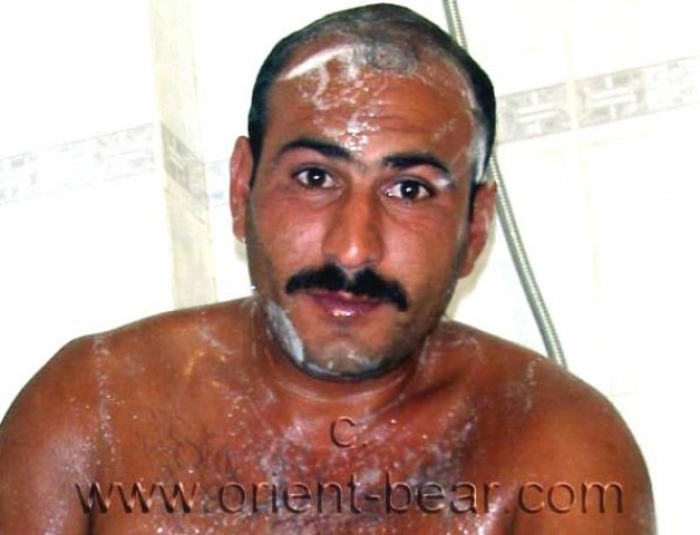 casting 058 a very horny naked turkish **** Saban wanks in a shower.