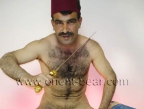 Safak - a very Hairy Kurd jerks naked in a Kurdish **** P****o Series (id877)
