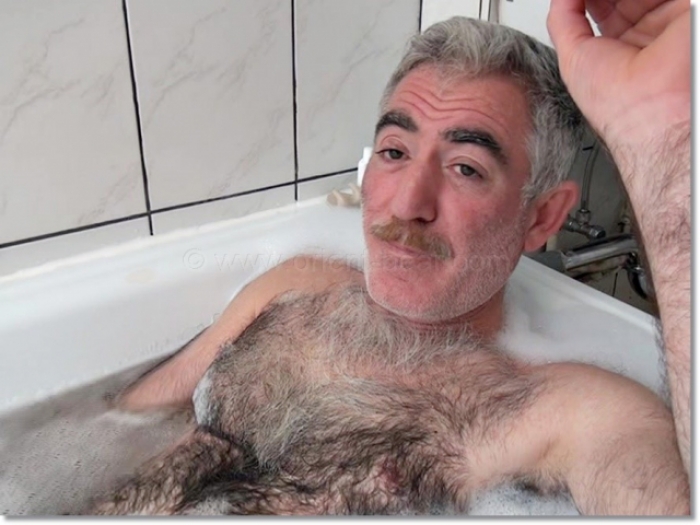 Sefer - a Hairy Naked Turkish **** with thick **** and big Balls. (id1128)