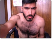 Alireza - a sexy turkish Kurd with a strongly hairy Body and a long ****