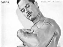 BW-15 - a big muscular naked man with a very stiff ****