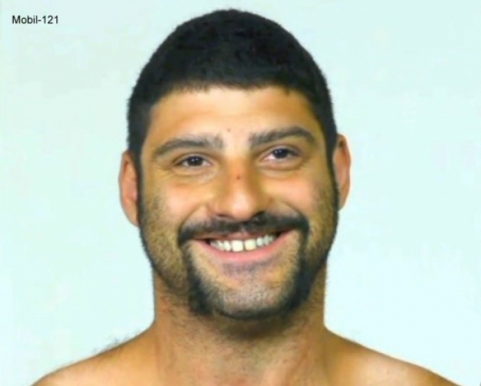 Mobil-121 - a horny Naked Turkish Man with a sporty hairy Body. (id1583)