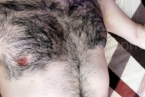 Casting P****o Series - a Hairy Naked Iraqi Man in a No Face no Name.