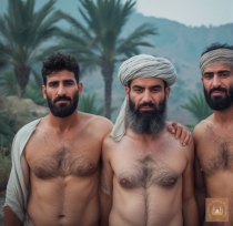Ai - P****oseries 0007- Different naked Iraqi Men. Part1