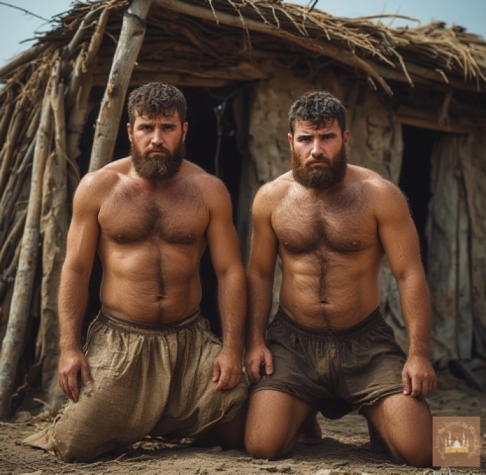 Ai - P****oseries 0009 - Village Turks in front of Mud Hut. Part2