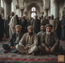 AI P****o Series 026 - Iraqi Men in an old Palace. part1
