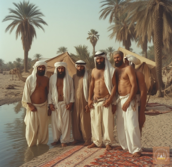 AI - P****o Series 031 - A Caravan takes a Break in an Oasis naked. Part2.