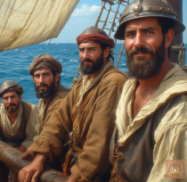 AI - P****o Series 039 -  After a Naval Battle in the Middle Age. Part1