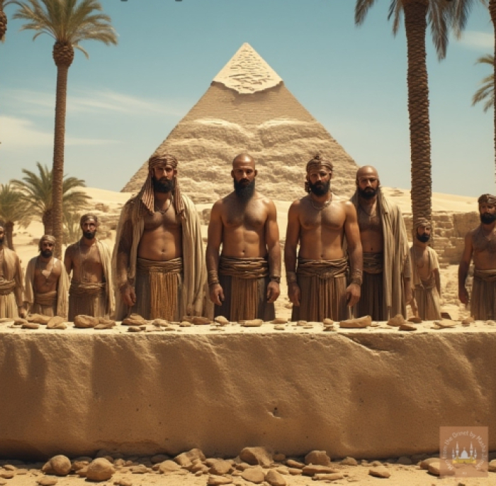 P****o Series 044 - Egyptian Men at the Pyramids. Part1