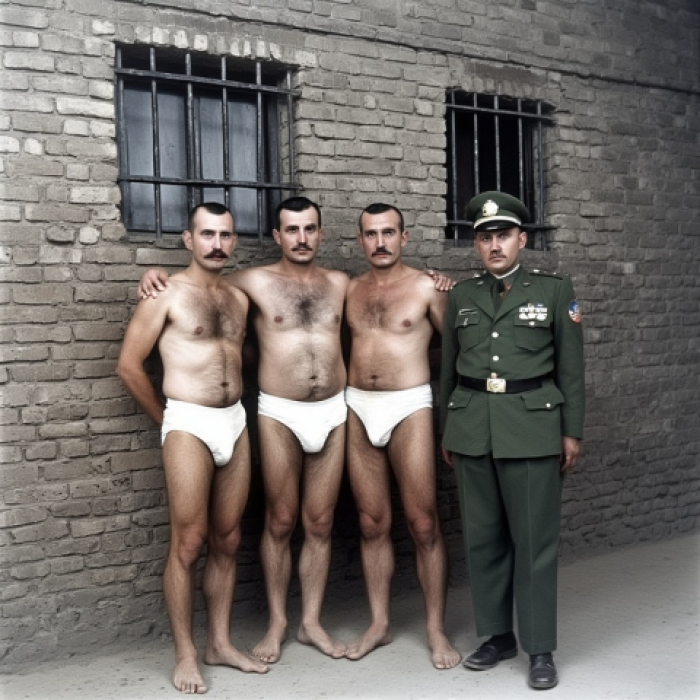 AI - P****o Series 062 - Nostalgic Pictures from a Turkish Prison. Part1