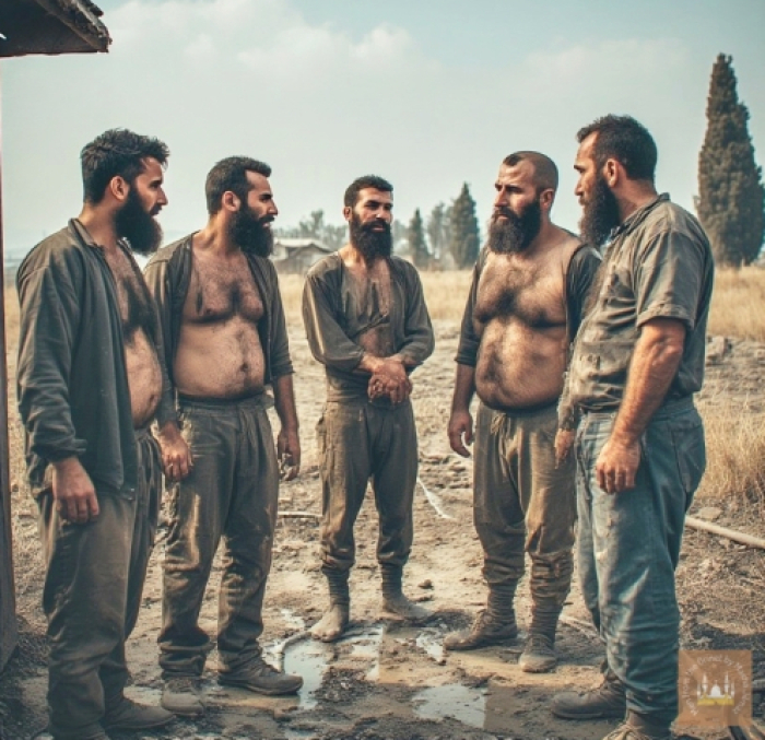 AI - P****o Series 076 - Turkish Truck Drivers at a Rest Area. Part2