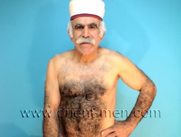 Ibrahim M. - a Naked Older Hairy Turkish Man with a big ****. (id92)