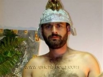 Aka - a Naked Roman Soldier with hard **** in turkish **** video. (id160)