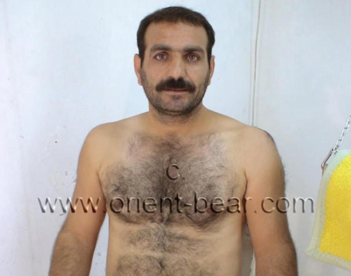 Fevzi M. - a naked Very Hairy Kurdish Man with a Monster ****. (id266)