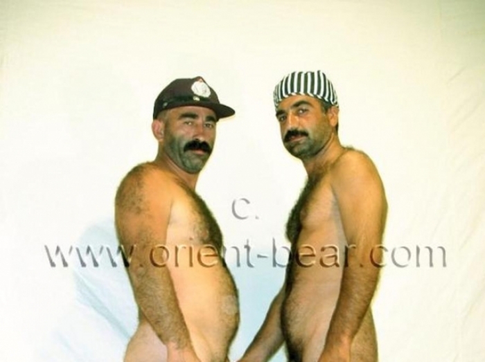 Hueseyin and Ali S. - two Hairy Turks fucking in Doggy Style. (id341)