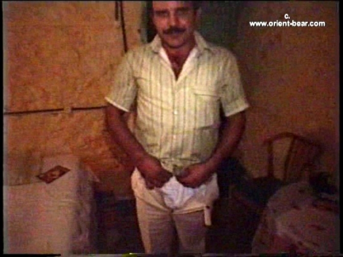 Erkan S. - a Hairy Turkish **** in a very Old Turkish **** Video. (id1555)