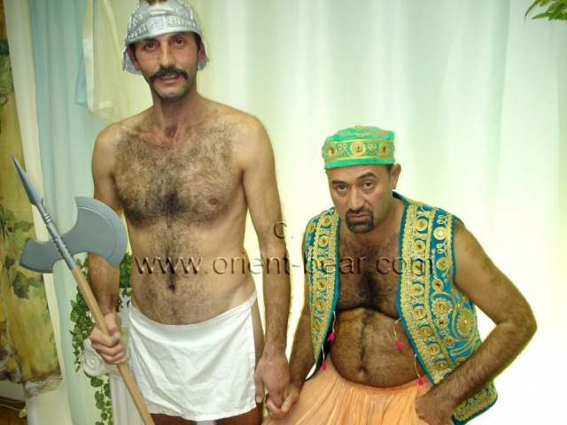 Pala and Orhan  - two very Hairy Turkish Men fuck in a Oldy Turkish **** Porn Video. (id770)