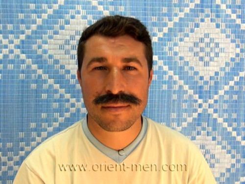Recep - a young Naked Turkish Man from the Orient with a sexy Face and a thick Mustache. (id1010)