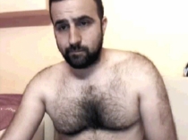 Timur - a very hairy young turkish **** with horny hairy Ass Show