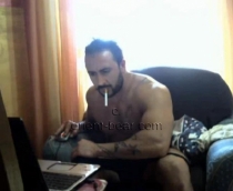 Rafet - a very strong Naked Turkish **** with a **** muskle Body in a oldy Webcam Turkish **** Video. (id1054)