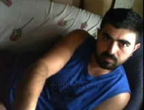 Jussuf - a young Greek Hairy Turk with a very erotic Face in a oldy Webcam Turkish **** Video. (id1067)