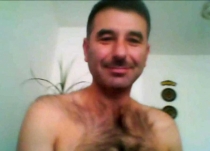 Kabil - is a very handsome, very Hairy, Naked Turk seen in a Turkish Webcam **** Video. (id1081)