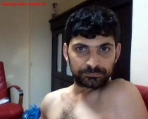 Y-01-b - a Turkish amateur casting model, he looks sexy and has a **** long shaved ****
