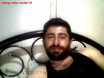 S-02-b - casting video clip a horny Turkish Man with a big shaved Monster ****