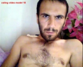 T-01-b - casting video clip T-01 is a hairy young Turk with Monster ****