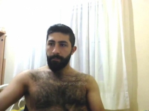 Oflaz - a sexy young syrian **** with a horny hairy Body and Ass Hole Show...