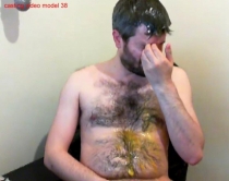 Casting video M03-vol-1 - a turkish Egg Farmer who is looking to wank Eggs on his Head.