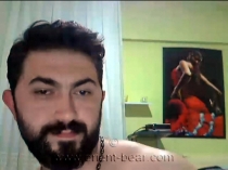 Guenay - a horny Naked Hairy Turk with a long **** jerks off in a Turkish **** Video. (id1223)