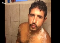 Mobil-10 - is a tattooed non cut Rumanian Turk when showering