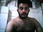 Mobil-29 - is an Iraqi young **** wanking in the Bathroom