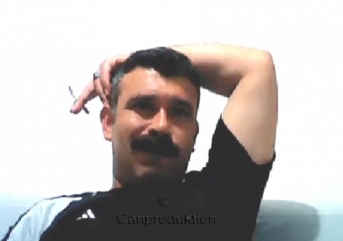 Sadri - a **** half Naked Turkish Man with a very big **** to see in a Webcam Turkish **** Video. (id1384)