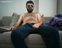 Refik - a very pretty young hairy Turk in a Casting Video...