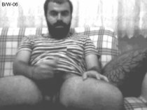 BW-06 - is a turkish **** jerking off on the Sofa...