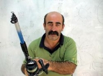Hueseyin - a Older Naked Turkish **** in Rubber Boots with a very hairy Body. (id144)