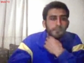 Mobil-72 - a young Iraqi Man pulls down his Pants and jerks his long very stiff **** seen in a oldy Webcam Kurdish **** Video. (id1448)