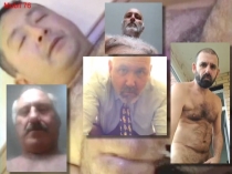 Mobil-76 - Five Naked Turkish Older Men show each other naked in a oldy Webcam Turkish **** Video. (id1453)
