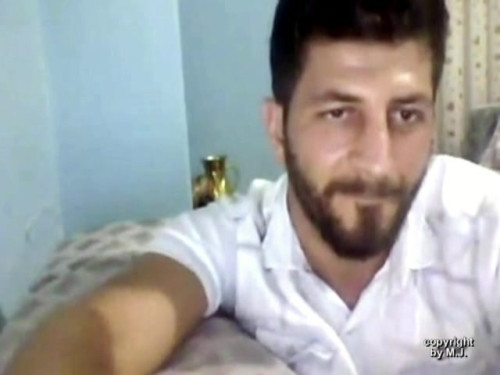 Mobil-80 - a very erotic half Naked Turkish Man with a sexy Face in a Webcam Turkish **** Video. (id1458).