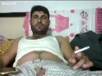 A young kurdish man with a big **** and a lot of pressure during the cumshoot. (id1485)