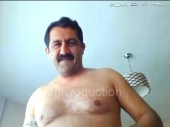 Mazlum a naked kurdish **** with a very strong body and a huge **** wanks naked in the chair. (id1504)