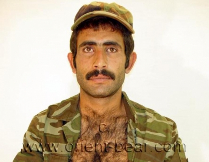 Luetfi - a Naked Iraqi Man with a horny hairy Body and a big very hard ****. (id153)
