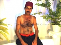 Faruk E. - a very hairy Naked Kurdish Man with a huge big **** in a oldy Kurdish **** Video. (id1534)