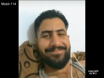 Mobil-114 - in this turkish **** video you can see a young turkish man with a big **** jerking off.
