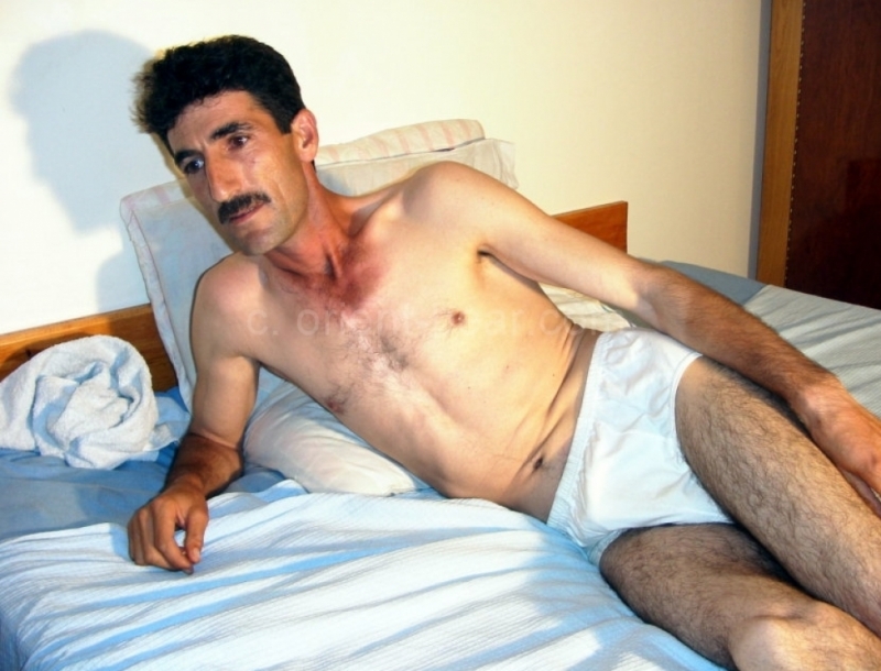 Sevket - a tall Naked Kurdish Man with a big 