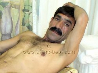 Hamit A. - a tall Naked Iraqi Man with a thick Mustache and a long big ****. (id165)
