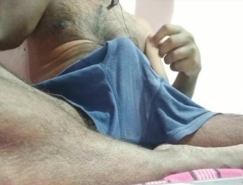 Mobile - a hairy Pakistani man with a long thin very stiff **** in a Pakistani **** video. (id1650)