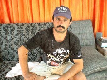 Suat M. - a young half Naked Turkish Man with a **** stiff **** wanks in a Turkish **** Video. (id243)